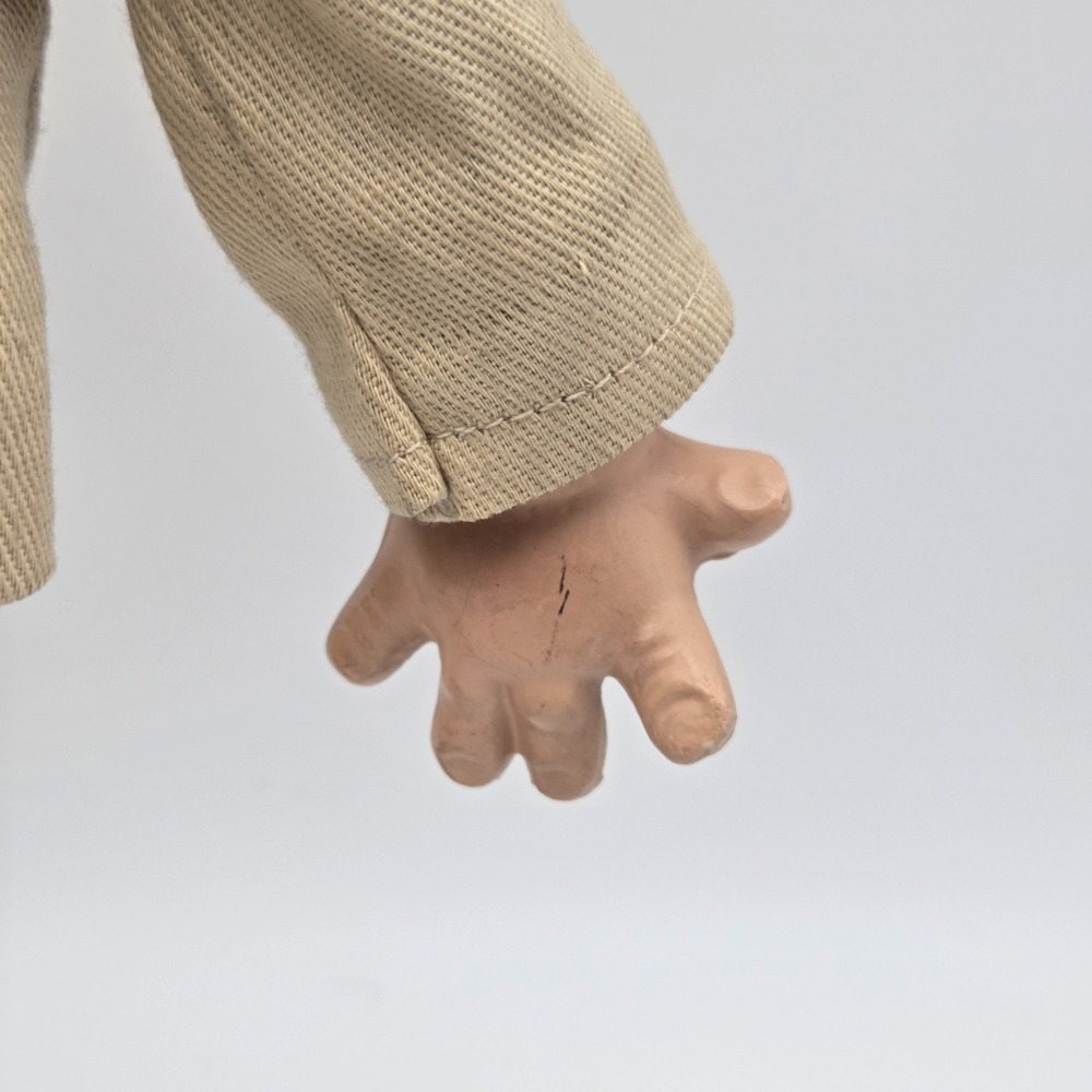 1938 Sunny Sam Soldier Flexy Doll By Ideal Toy Co. Composition Military 13" - Picture 12 of 16